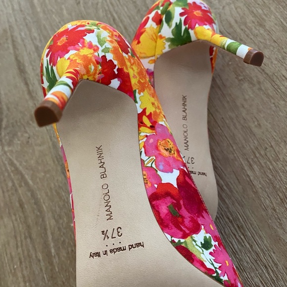New Manolo Blahnik Pumps size  37.5 - Picture 6 of 11